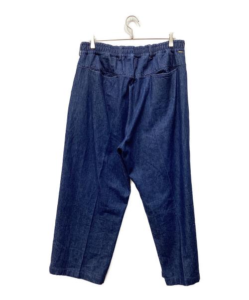 FARAH（ファーラー）FARAH (ファーラー) Easy Wide Tapered Pants ブルー サイズ:XLの古着・服飾アイテム