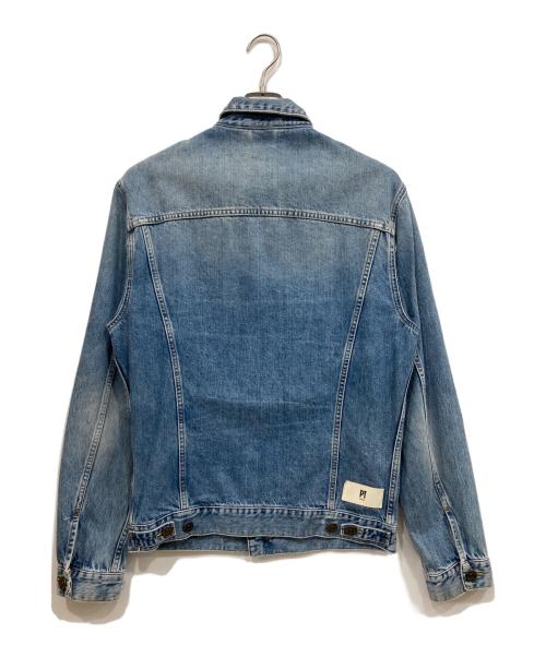 PT TORINO（ピーティートリノ）PT TORINO (ピーティートリノ) ユーズド加工デニムジャケット インディゴ サイズ:54の古着・服飾アイテム