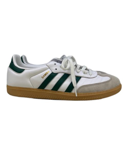 adidas（アディダス）adidas (アディダス) Samba OG ホワイト×グリーン サイズ:27の古着・服飾アイテム