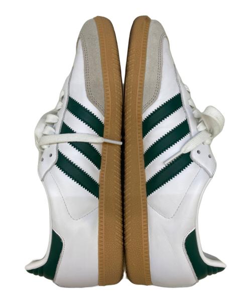 adidas（アディダス）adidas (アディダス) Samba OG ホワイト×グリーン サイズ:27の古着・服飾アイテム