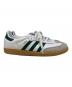 中古・古着 adidas (アディダス) Samba OG ホワイト×グリーン サイズ:27：8000円