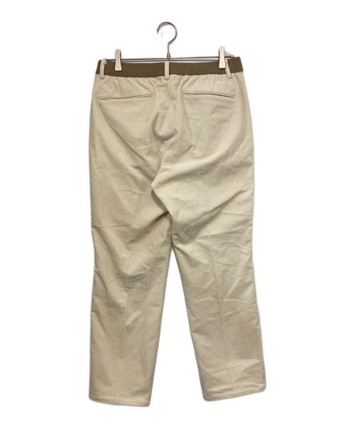 NUMBER M（ナンバーエム）NUMBER M (ナンバーエム) ストレッチ コーデュロイ パンツ アイボリー サイズ:48の古着・服飾アイテム