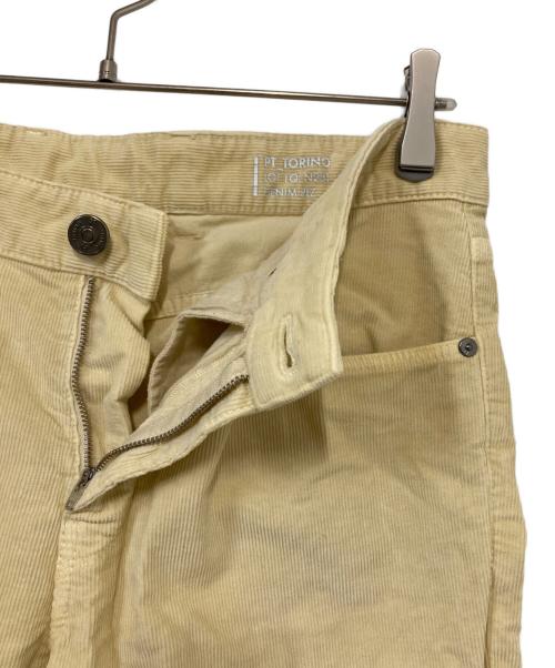 PT TORINO（ピーティートリノ）PT TORINO (ピーティートリノ) コーデュロイパンツ イエロー サイズ:81cm(W32)の古着・服飾アイテム