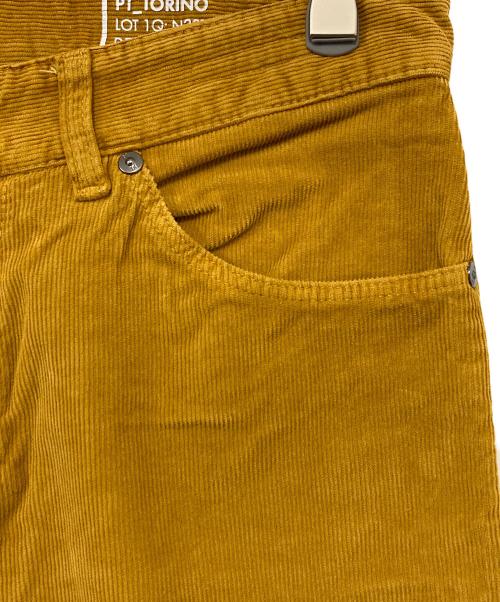 PT TORINO（ピーティートリノ）PT TORINO (ピーティートリノ) コーデュロイパンツ イエロー サイズ:32の古着・服飾アイテム