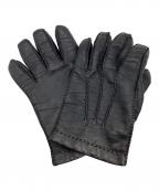 Dentsデンツ）の古着「レザーグローブ」｜ブラック