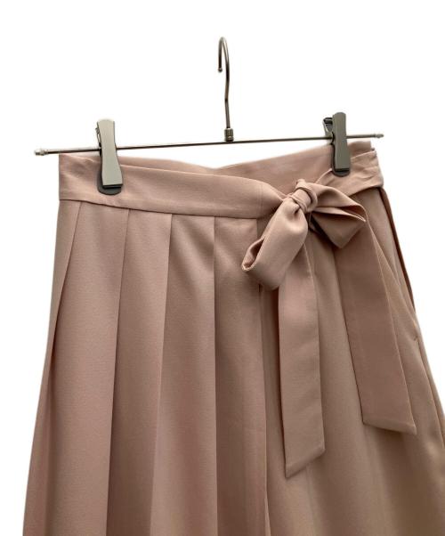 Pinky & Dianne（ピンキーアンドダイアン）Pinky & Dianne (ピンキーアンドダイアン) プリーツレイヤードパンツ ピンク サイズ:SIZE34の古着・服飾アイテム