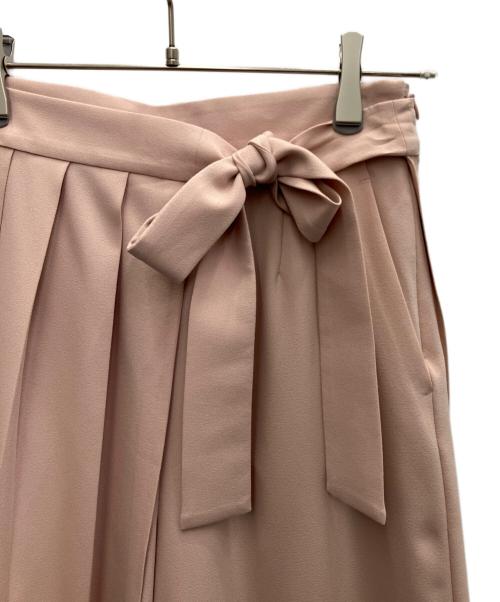 Pinky & Dianne（ピンキーアンドダイアン）Pinky & Dianne (ピンキーアンドダイアン) プリーツレイヤードパンツ ピンク サイズ:SIZE34の古着・服飾アイテム