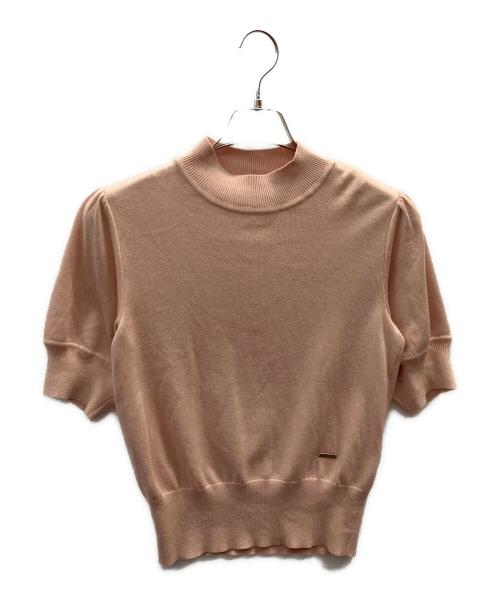 FOXEY NEWYORK（フォクシーニューヨーク）FOXEY NEWYORK (フォクシーニューヨーク) シルクニット ピンク サイズ:38の古着・服飾アイテム