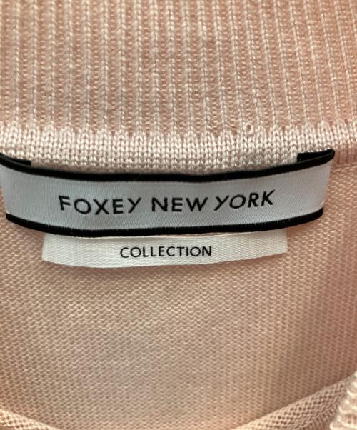 FOXEY NEWYORK（フォクシーニューヨーク）FOXEY NEWYORK (フォクシーニューヨーク) シルクニット ピンク サイズ:38の古着・服飾アイテム