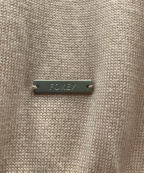 FOXEY NEWYORK（フォクシーニューヨーク）FOXEY NEWYORK (フォクシーニューヨーク) シルクニット ピンク サイズ:38の古着・服飾アイテム