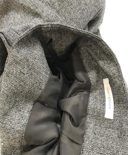 Pinky & Dianne（ピンキーアンドダイアン）Pinky & Dianne (ピンキーアンドダイアン) セットアップ ブラック×グレー サイズ:38(ﾊﾟﾝﾂｻｲｽﾞ36)の古着・服飾アイテム