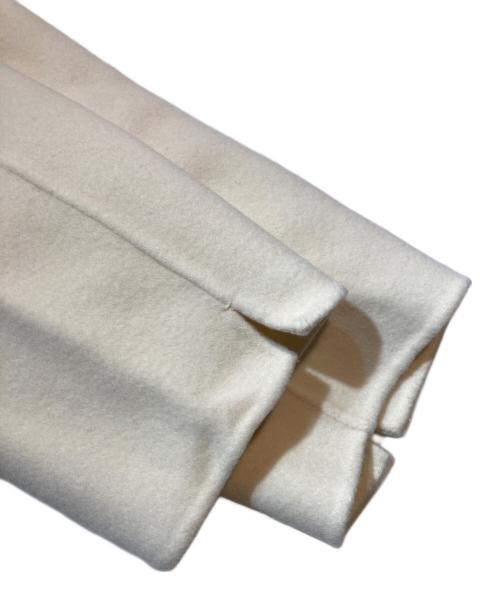 anuans（アニュアンス）anuans (アニュアンス) リバーロングダブルポケットチェスターコート アイボリー サイズ:Mの古着・服飾アイテム