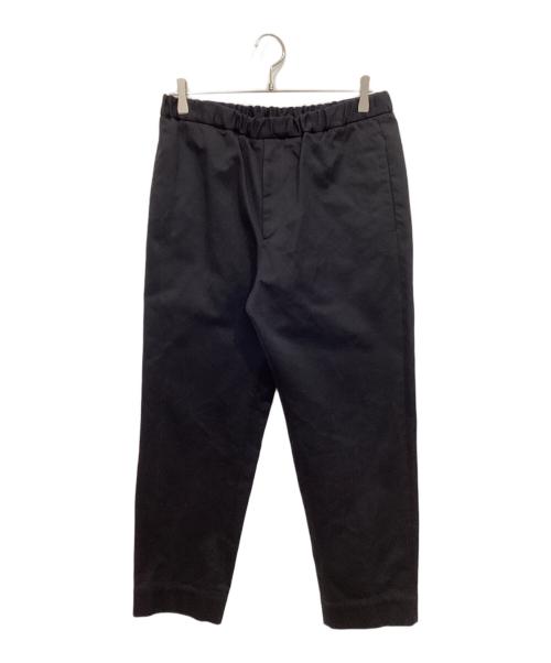 JIL SANDER（ジルサンダー）JIL SANDER (ジルサンダー) テーパードイージーパンツ ブラック サイズ:46の古着・服飾アイテム