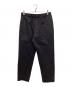 JIL SANDER（ジルサンダー）の古着「テーパードイージーパンツ」｜ブラック