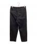 JIL SANDER (ジルサンダー) テーパードイージーパンツ ブラック サイズ:46：12000円