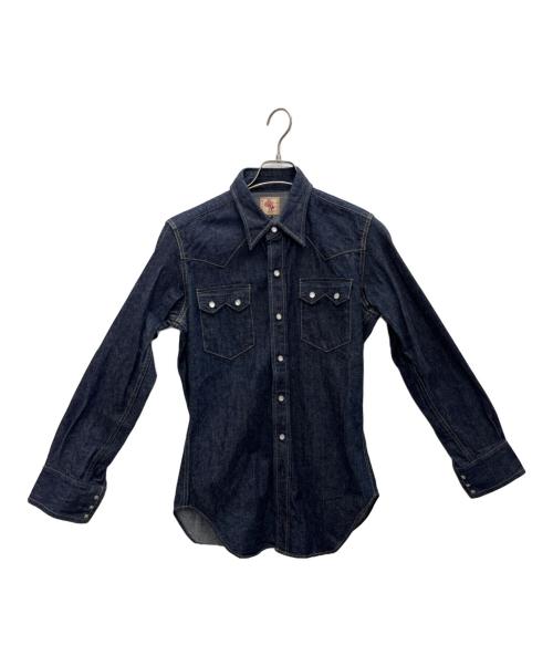 Bryceland’s（ブライスランズ）Bryceland’s (ブライスランズ) デニムウエスタンシャツ インディゴ サイズ:36の古着・服飾アイテム
