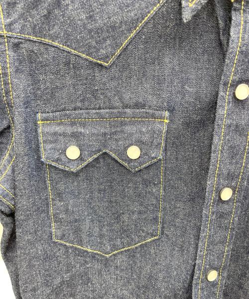 Bryceland’s（ブライスランズ）Bryceland’s (ブライスランズ) デニムウエスタンシャツ インディゴ サイズ:36の古着・服飾アイテム