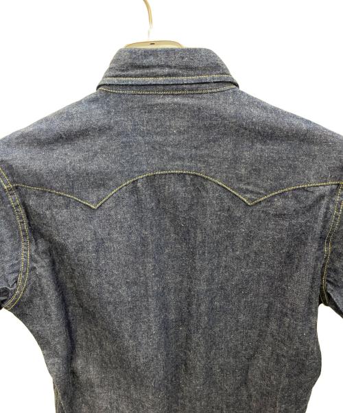 Bryceland’s（ブライスランズ）Bryceland’s (ブライスランズ) デニムウエスタンシャツ インディゴ サイズ:36の古着・服飾アイテム
