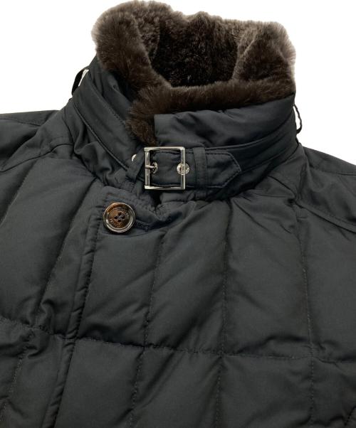 MOORER（ムーレー）MOORER (ムーレー) MORRIS-KM ダブルブレスト ダウンコート ネイビー サイズ:44の古着・服飾アイテム