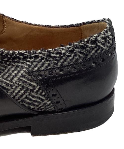 BARBANERA（バルバネッラ）BARBANERA (バルバネッラ) キルトタッセル シングルモンクシューズ ブラック サイズ:6の古着・服飾アイテム