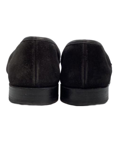 Crockett & Jones（クロケット＆ジョーンズ）Crockett & Jones (クロケット＆ジョーンズ) BEAMS F (ビームスエフ) GAVIN スエード エプロンフロントローファー ダークブラウン サイズ:-の古着・服飾アイテム