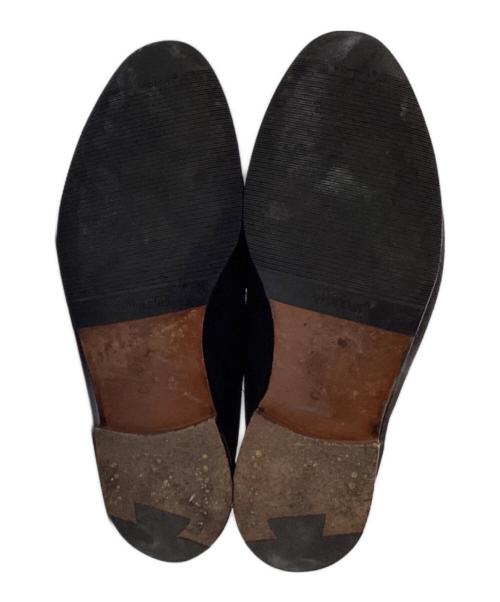 Crockett & Jones（クロケット＆ジョーンズ）Crockett & Jones (クロケット＆ジョーンズ) BEAMS F (ビームスエフ) GAVIN スエード エプロンフロントローファー ダークブラウン サイズ:-の古着・服飾アイテム
