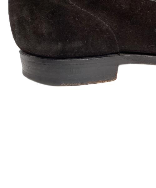 Crockett & Jones（クロケット＆ジョーンズ）Crockett & Jones (クロケット＆ジョーンズ) BEAMS F (ビームスエフ) GAVIN スエード エプロンフロントローファー ダークブラウン サイズ:-の古着・服飾アイテム