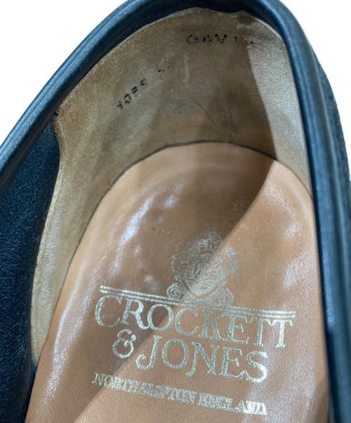 Crockett & Jones（クロケット＆ジョーンズ）Crockett & Jones (クロケット＆ジョーンズ) BEAMS F (ビームスエフ) GAVIN スエード エプロンフロントローファー ダークブラウン サイズ:-の古着・服飾アイテム