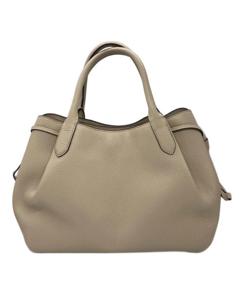 Kate Spade（ケイトスペード）Kate Spade (ケイトスペード) Dumpling Large Satchel/ダンプリングラージサッチェル ベージュの古着・服飾アイテム