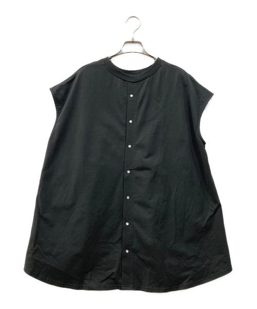 BEARDSLEY（ビアズリー）BEARDSLEY (ビアズリー) バックスナッププルオーバー グリーン サイズ:Freeの古着・服飾アイテム