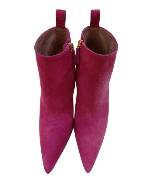 GUCCI（グッチ）GUCCI (グッチ) アンクルブーツ ピンク サイズ:36 1/2の古着・服飾アイテム