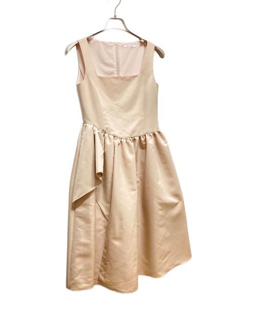 DAISY LIN（デイジーリン）DAISY LIN (デイジーリン) Dress “Princess Flare” ベージュ サイズ:38の古着・服飾アイテム