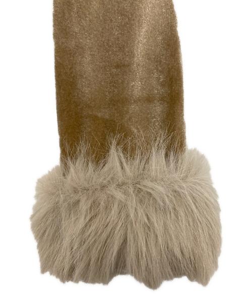 darich（ダーリッチ）darich (ダーリッチ) ウィンターベロアパンツセットアップ ベージュ サイズ:ＦＲＥＥ 未使用品の古着・服飾アイテム