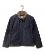 BUTCHER PRODUCTSブッチャープロダクツ）の古着「N-1デッキジャケット」｜ネイビー