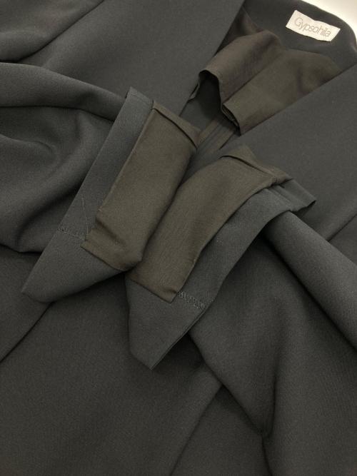 Gypsohila（ジプソフィア）Gypsohila (ジプソフィア) Tailor Cardigan ブラック サイズ:Fの古着・服飾アイテム