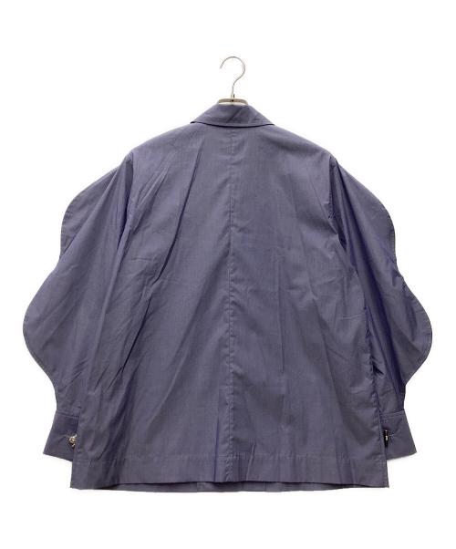 charmante femme（シャルマントファム）Charmante Femme (シャルマントファム) 袖ボリュームシャツ ブルー サイズ:SIZE Freeの古着・服飾アイテム