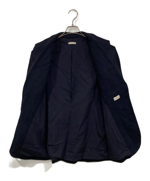 HERMES（エルメス）HERMES (エルメス) カシミヤ2Bジャケット ダークネイビー サイズ:40の古着・服飾アイテム