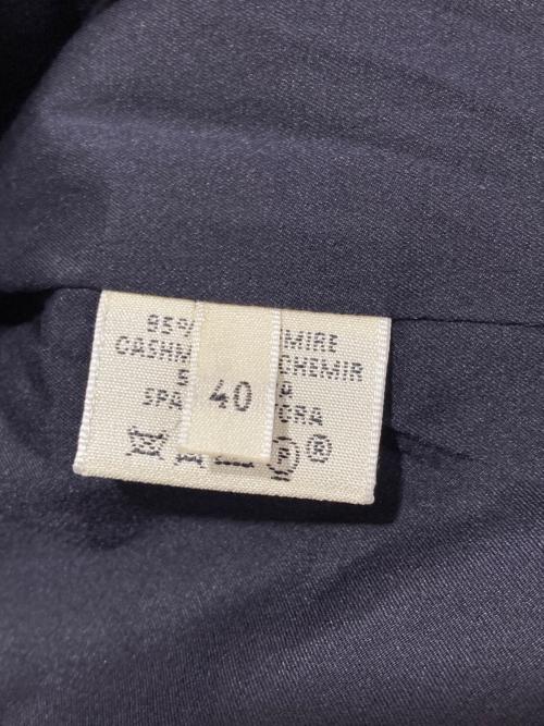 HERMES（エルメス）HERMES (エルメス) カシミヤ2Bジャケット ダークネイビー サイズ:40の古着・服飾アイテム