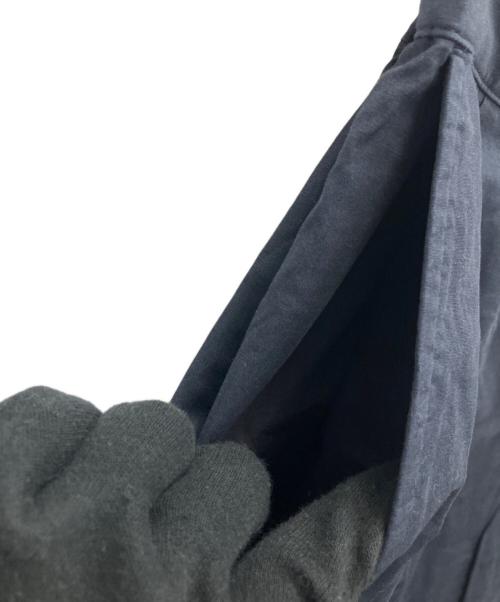 journal standard luxe（ジャーナルスタンダード ラックス）journal standard luxe (ジャーナルスタンダード ラックス) ミリタリークロス タックワイドパンツ ネイビー サイズ:Sの古着・服飾アイテム