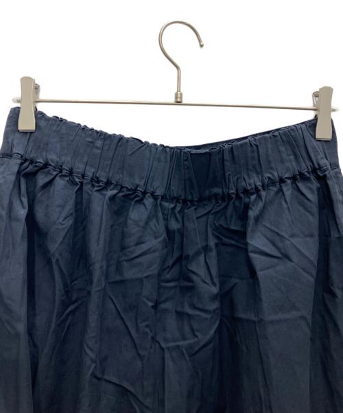 journal standard luxe（ジャーナルスタンダード ラックス）journal standard luxe (ジャーナルスタンダード ラックス) ミリタリークロス タックワイドパンツ ネイビー サイズ:Sの古着・服飾アイテム