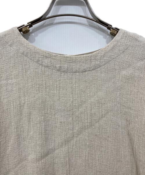 かぐれ（カグレ）かぐれ (カグレ) ギャザースリーブチュニック アイボリー サイズ:Freeの古着・服飾アイテム