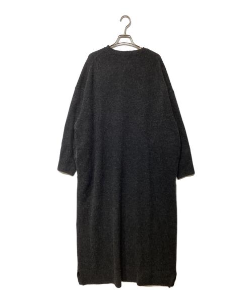 KAGURE（カグレ）KAGURE (カグレ) クルーネックニットワンピース チャコールグレー サイズ:1の古着・服飾アイテム