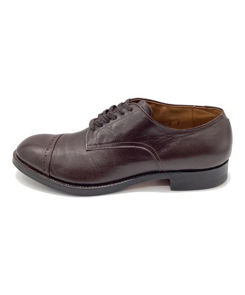 Alden（オールデン）Alden (オールデン) CAP TOE DRESS SHOES ブラウン サイズ:9の古着・服飾アイテム