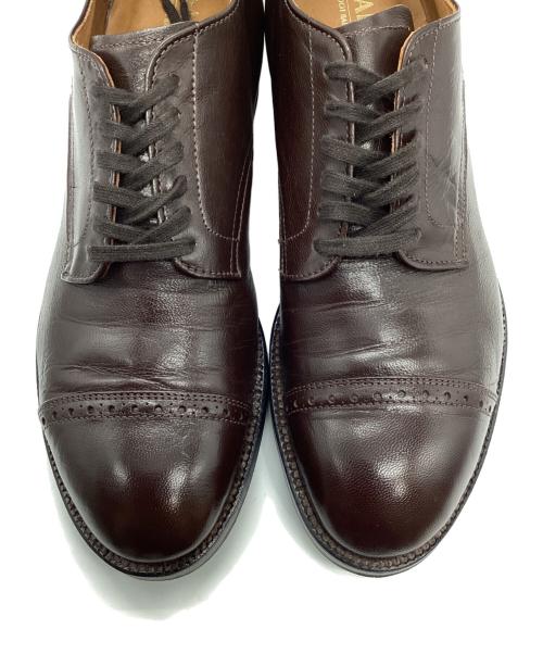 Alden（オールデン）Alden (オールデン) CAP TOE DRESS SHOES ブラウン サイズ:9の古着・服飾アイテム