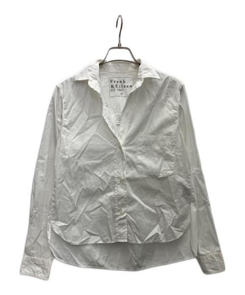Frank&Eileen（フランクアンドアイリーン）Frank&Eileen (フランクアンドアイリーン) SILVIOスキッパーシャツ ホワイト サイズ:XXSの古着・服飾アイテム