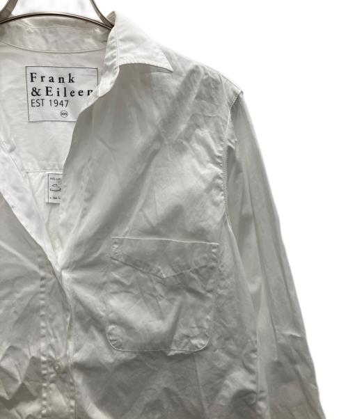 Frank&Eileen（フランクアンドアイリーン）Frank&Eileen (フランクアンドアイリーン) SILVIOスキッパーシャツ ホワイト サイズ:XXSの古着・服飾アイテム