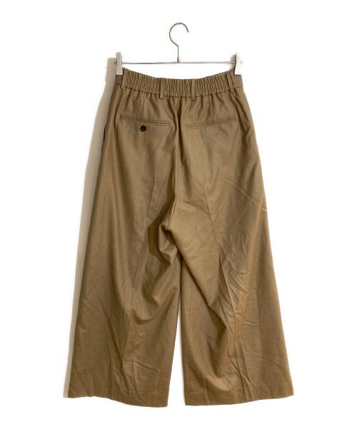 HYKE（ハイク）HYKE (ハイク) FLANNEL WIDE LEG PANTS ブラウン サイズ:2の古着・服飾アイテム