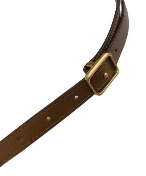 TORY BURCH（トリーバーチ）TORY BURCH (トリーバーチ) エレノアサッチェルショルダーバッグ ブラウンの古着・服飾アイテム