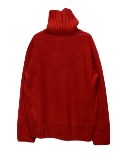 FRAMeWORK（フレームワーク）FRAMeWORK (フレームワーク) AQUAタートルプルオーバー　24080220306040 レッド サイズ:- 未使用品の古着・服飾アイテム