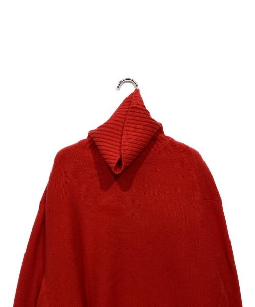 FRAMeWORK（フレームワーク）FRAMeWORK (フレームワーク) AQUAタートルプルオーバー　24080220306040 レッド サイズ:- 未使用品の古着・服飾アイテム